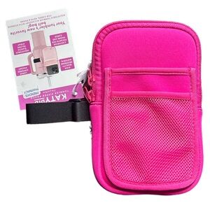 KatyDid nwt pink Water bottle pouch accessory
